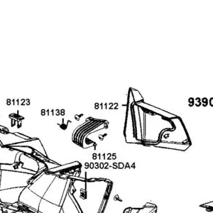 81122-AKB8-E00 LIDR FR INNER BOX — diagram cutout