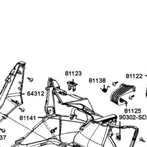 81123-AKB8-E00 BUTTOM R FR INNER BOX — diagram cutout