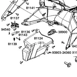 81124-AKB8-E00 BOX R FR INNER BOX — diagram cutout