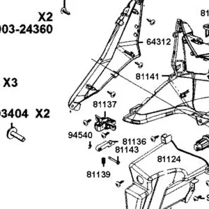 81137-AKB8-E00 HOLDER BUTTON — diagram cutout