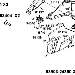 81139-AKB8-E00 SPRING B R FR INNER BOX — diagram cutout