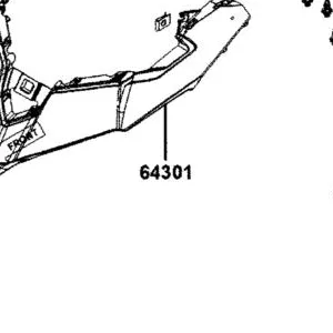 64301-AKB8-E00-N1P COVER A FRONT — diagram cutout