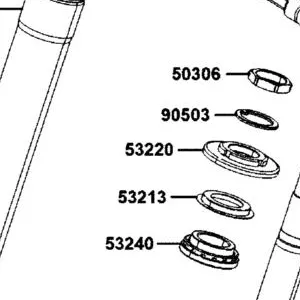 53220-AKB8-E00 THREAD COMP STRG HEAD TOP — diagram cutout