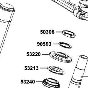 90503-AKB8-E00 WASHER STRG STEM NUT — diagram cutout