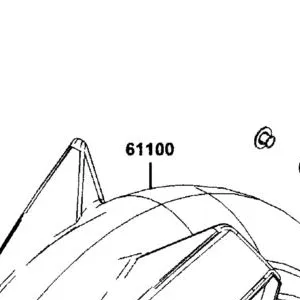 61100-LGC6-E00-D02 FENDER A FRONT — diagram cutout