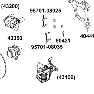 95701-08035-06 BOLT FLANGE 8*35 — diagram cutout