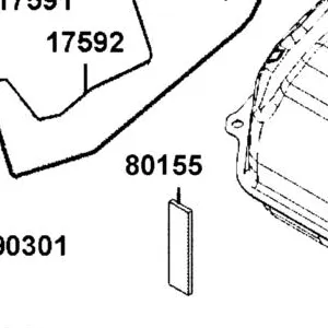 80155-AKB8-E00 SPONGE B LID FUEL CAP — diagram cutout