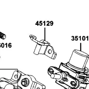 45129-AKB8-E00 CLIP BRK CABLE — diagram cutout
