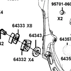 64343-AKB8-E00 COLLAR — diagram cutout