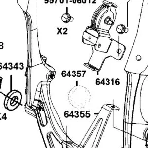 64357-AKB8-E00 COLLAR C — diagram cutout