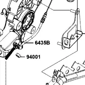 6435B-AKB8-E00 CABLE ASSY B SLIDING BRKT — diagram cutout
