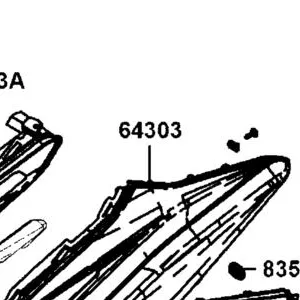 64303-LGC6-E00-J2P MOLDING A L SIDE — diagram cutout