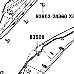 83500-AKB8-E00-N1P COVER R BODY — diagram cutout
