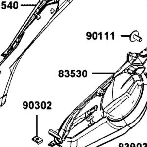 83530-AKB8-E00-HJP COVER A R SIDE — diagram cutout