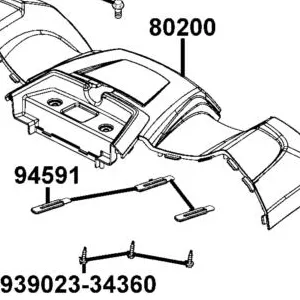 94591-27000 CLIP 2X70 — diagram cutout