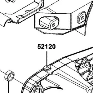 52120-AKB8-E00-T01 FORK CAST RR R/H — diagram cutout