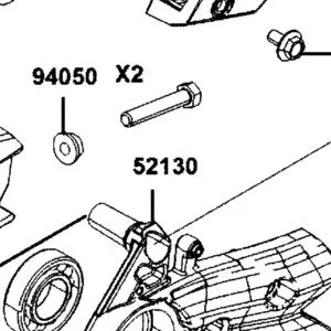 52130-AKB8-E00-T01 HOLDER ASSY FINAL SHAFT — diagram cutout