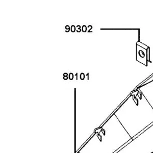 80101-AKB8-E00-N1R FENDER RR INNER (Black) — diagram cutout