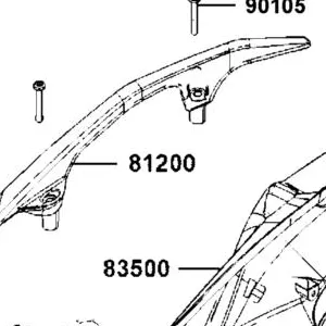 81200-LGC6-E00-JZP CARRIER R REAR — diagram cutout