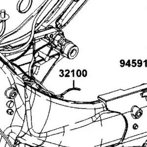 32100-AKB8-E01 HARNESS WIRE — diagram cutout