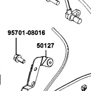 50127-AKB8-E00 STAY KEYKESS CASE — diagram cutout