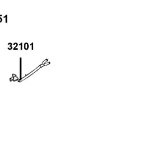90651-LEA2-900 CLIP TUBE — diagram cutout