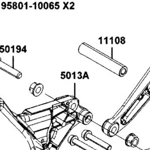 5013A-AKB8-E00 BODY ASSY FR FRAME — diagram cutout