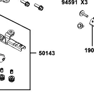 50143-AKB8-E00 BRKT RADIATO — diagram cutout