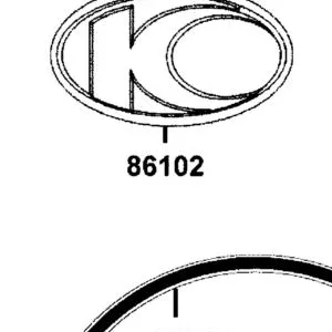 86102-LGC6-E00-T01 EMB K-LOGO — diagram cutout