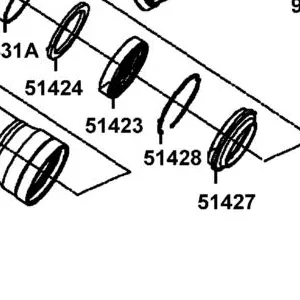 51423-KED9-900 OIL SEAL (OUT DIA. 54MM) — diagram cutout