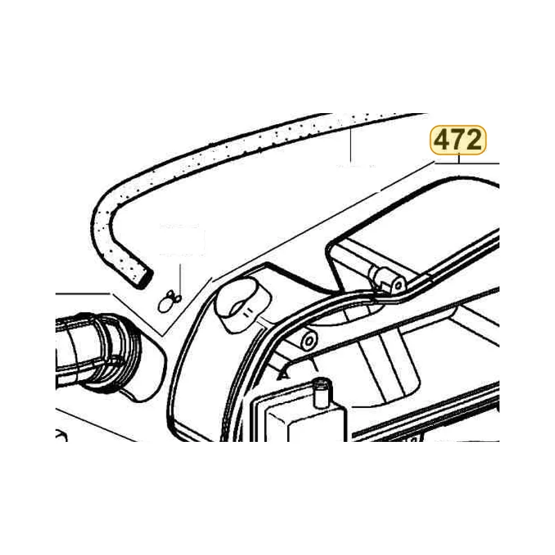 1723A-KHC5-900 CASE ASSY AIR/C — diagram cutout