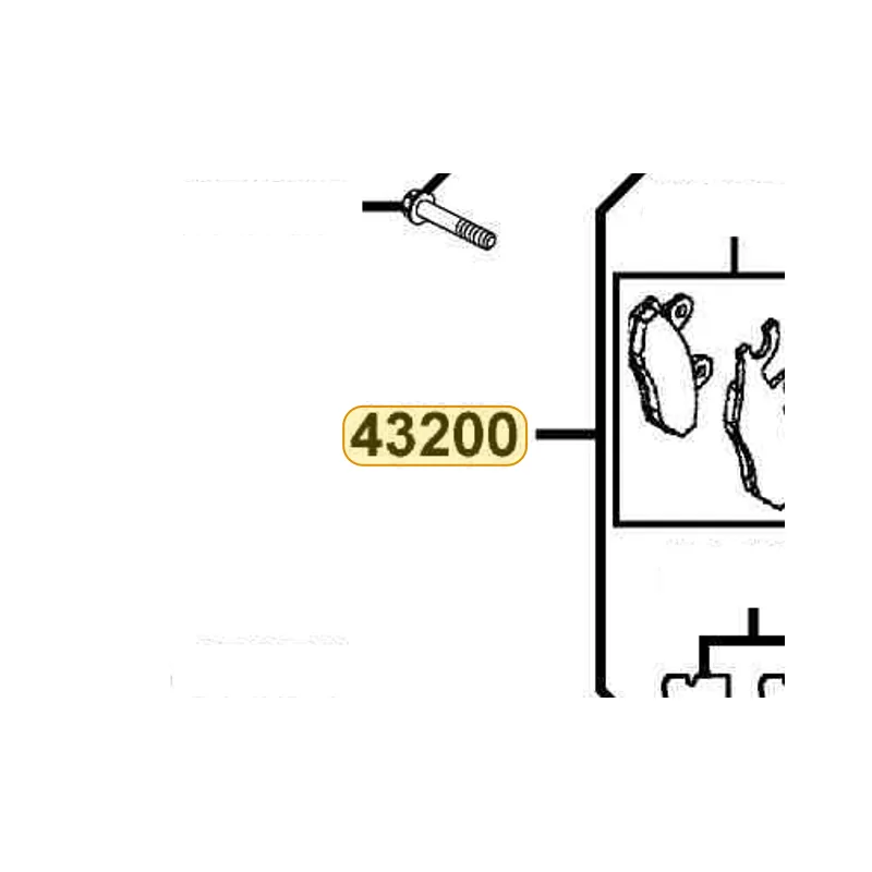 43200-LDH1-E00-NJA CALIPER ASSY RR RH (Silver) — diagram cutout