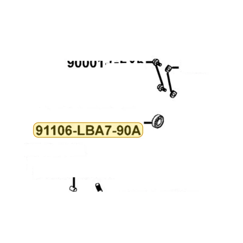 91106-LBA7-90A BRG NEEDLE 20*26*16 — diagram cutout
