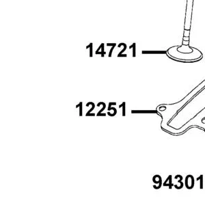 12251-KHE7-901 GASKET CYLINDER HEAD