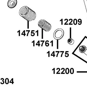 14761-KHE7-900 SPG VALVE INNER — diagram cutout