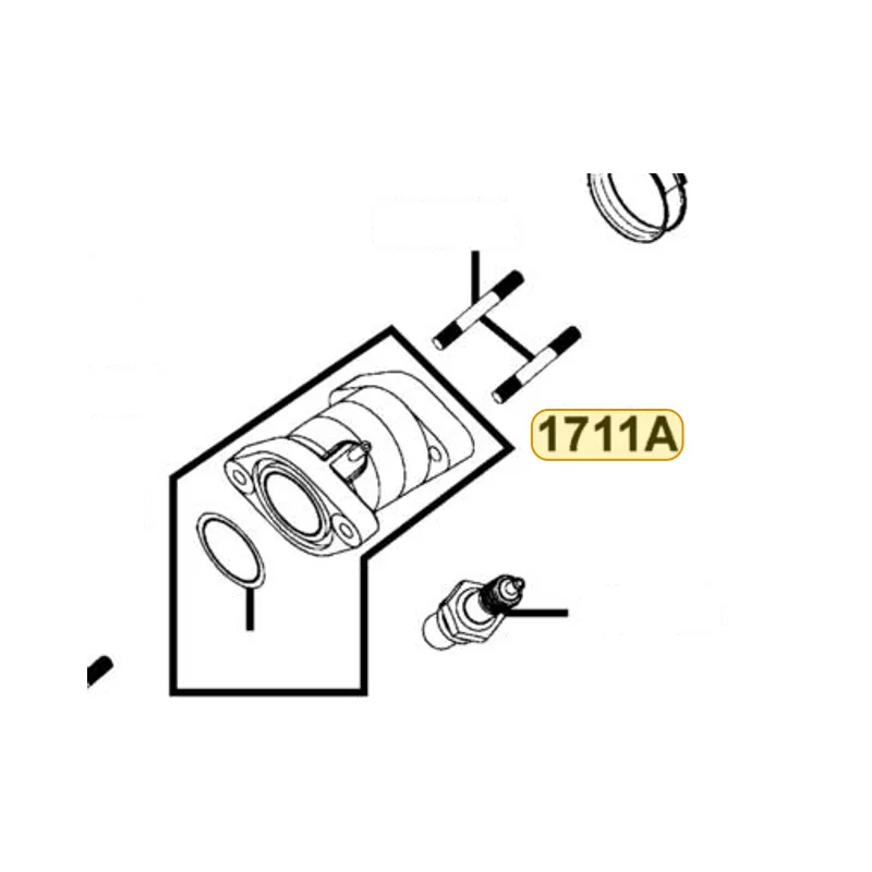 1711A-LEC1-900 PIPE ASSY INLET — diagram cutout