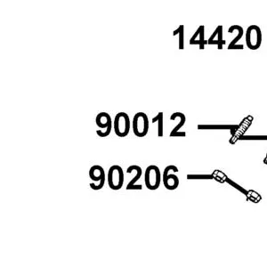 90206-0A01-001 NUT TAPPET ADJG — diagram cutout