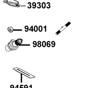 98069-5791R-00 SPARK PLUG (DPR7EA-9) — diagram cutout