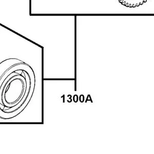 1300A-LDE9-305 CRANK BALANCER COMP — diagram cutout