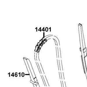 14401-LDE9-E00 CHAIN CAM — diagram cutout