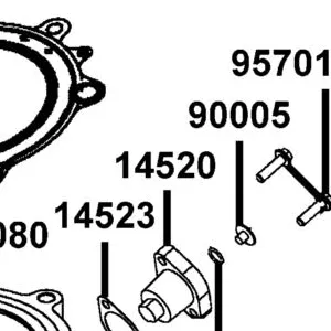 14520-GFY6-90C LIFTER ASSY.. TENSIONER — diagram cutout