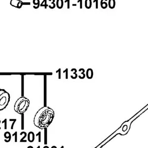 11330-LDE9-E00 COVER COMP R CRANK CASE — diagram cutout