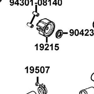 19215-KHE7-900 IMPELLER WATER PUMP — diagram cutout