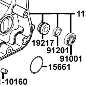 19217-ZPA3-E01 SEAL MECHANICAL — diagram cutout