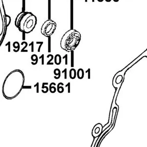 91001-KKJ9-006 BRG BALL RADIAL 6901 — diagram cutout