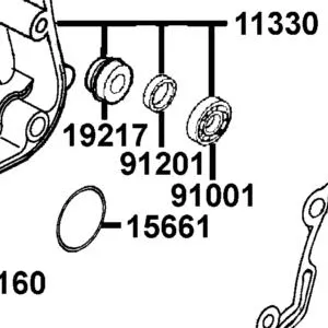 91201-KKJ9-004 OIL SEAL 12*20*4 — diagram cutout