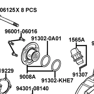 91302-001-0210 O-RING 30.8M/M