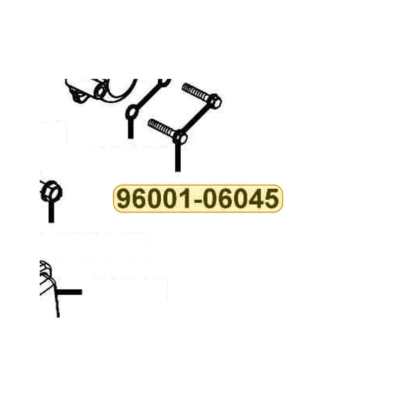 96001-06045-06 BOLT FLANGE SH 6*45 — diagram cutout