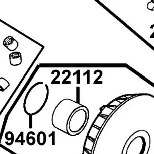 22112-KHE7-900 BUSH 27*33*37 — diagram cutout