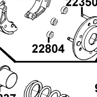 22804-GGB2-001 RUBBER CLUTCH DAMPER — diagram cutout